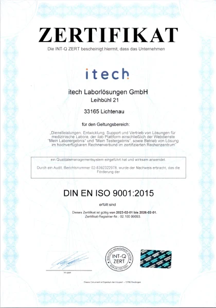itech ISO9001 2023-02-01